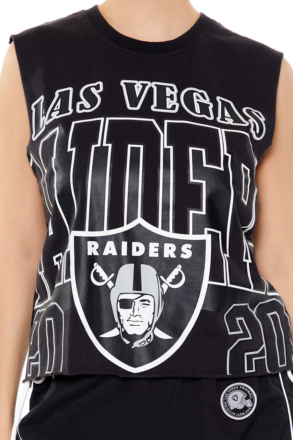 Las Vegas Raiders Muscle Tee | Forever 21 Womens
