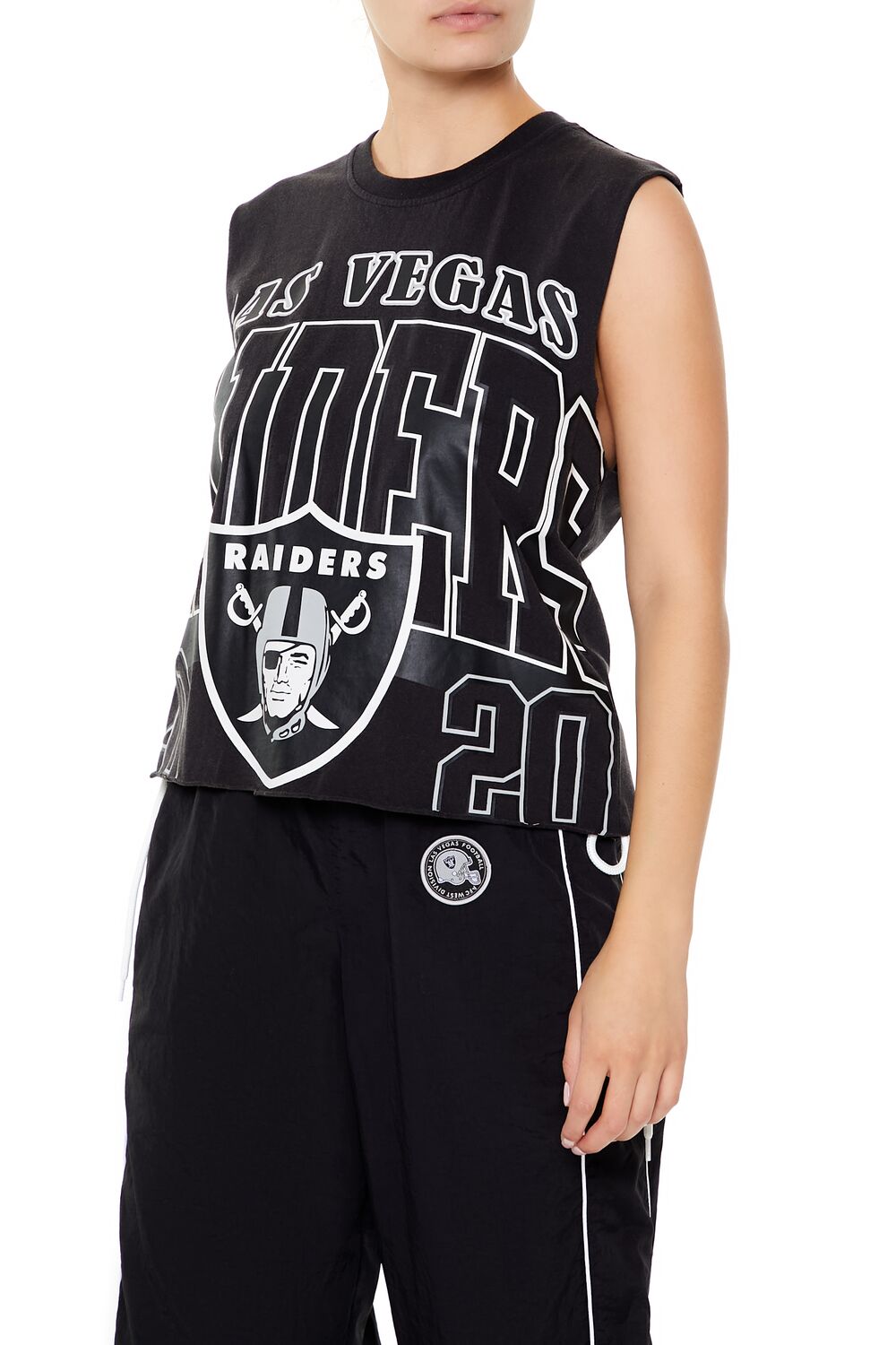 Las Vegas Raiders Muscle Tee | Forever 21 Womens