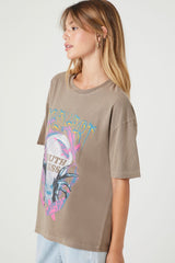 Broken Heart Oversized Graphic Tee | Forever 21 Womens