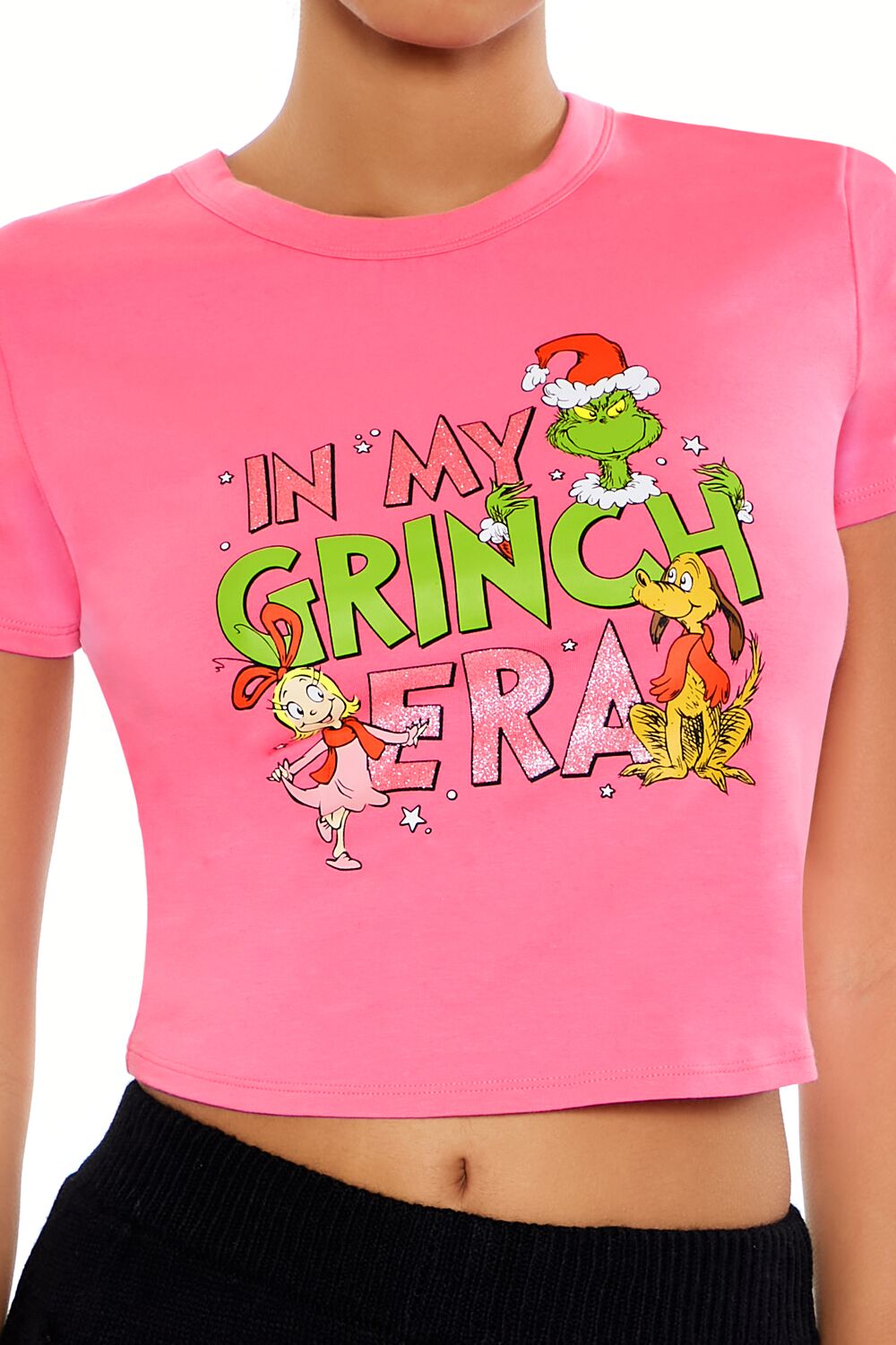 In My Grinch Era Baby Tee | Forever 21 Womens
