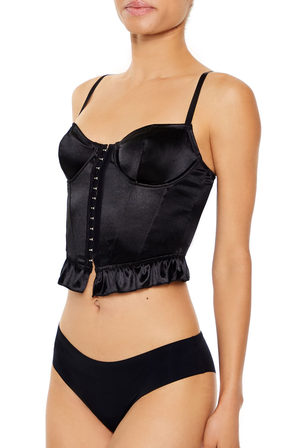 Satin Lingerie Corset Cami | Forever 21 Womens