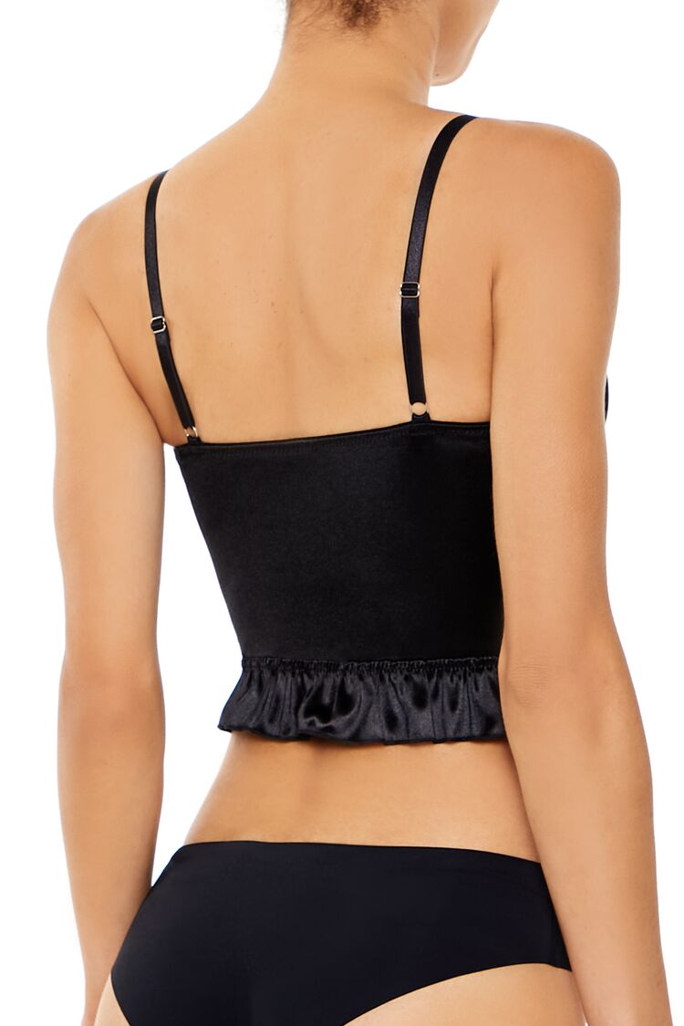 Satin Lingerie Corset Cami | Forever 21 Womens