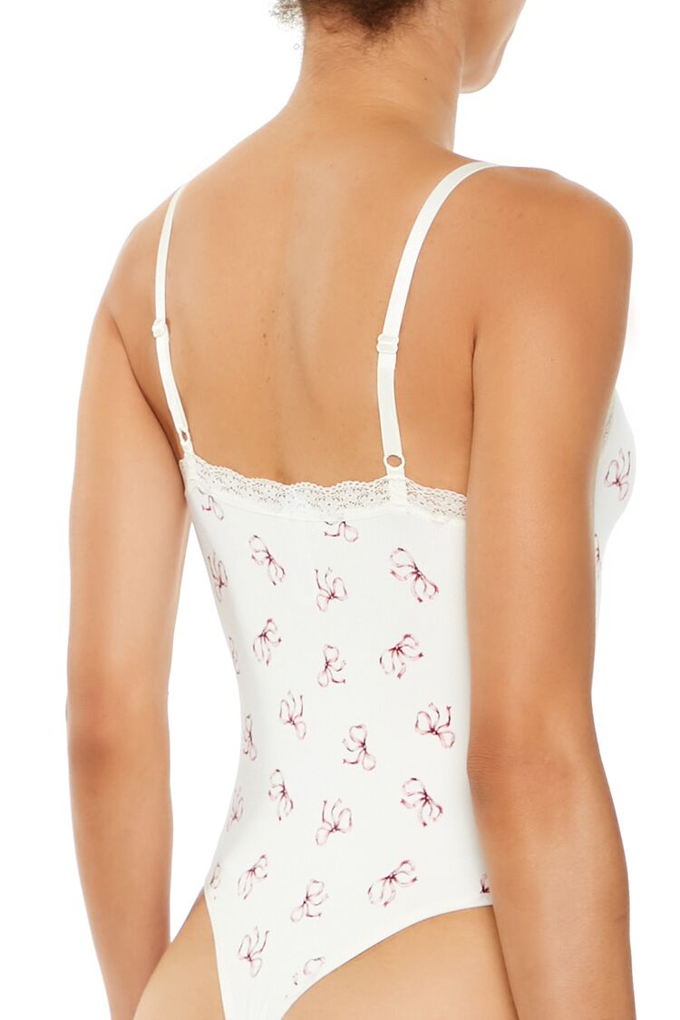 Seamless Bow Lingerie Bodysuit | Forever 21 Womens