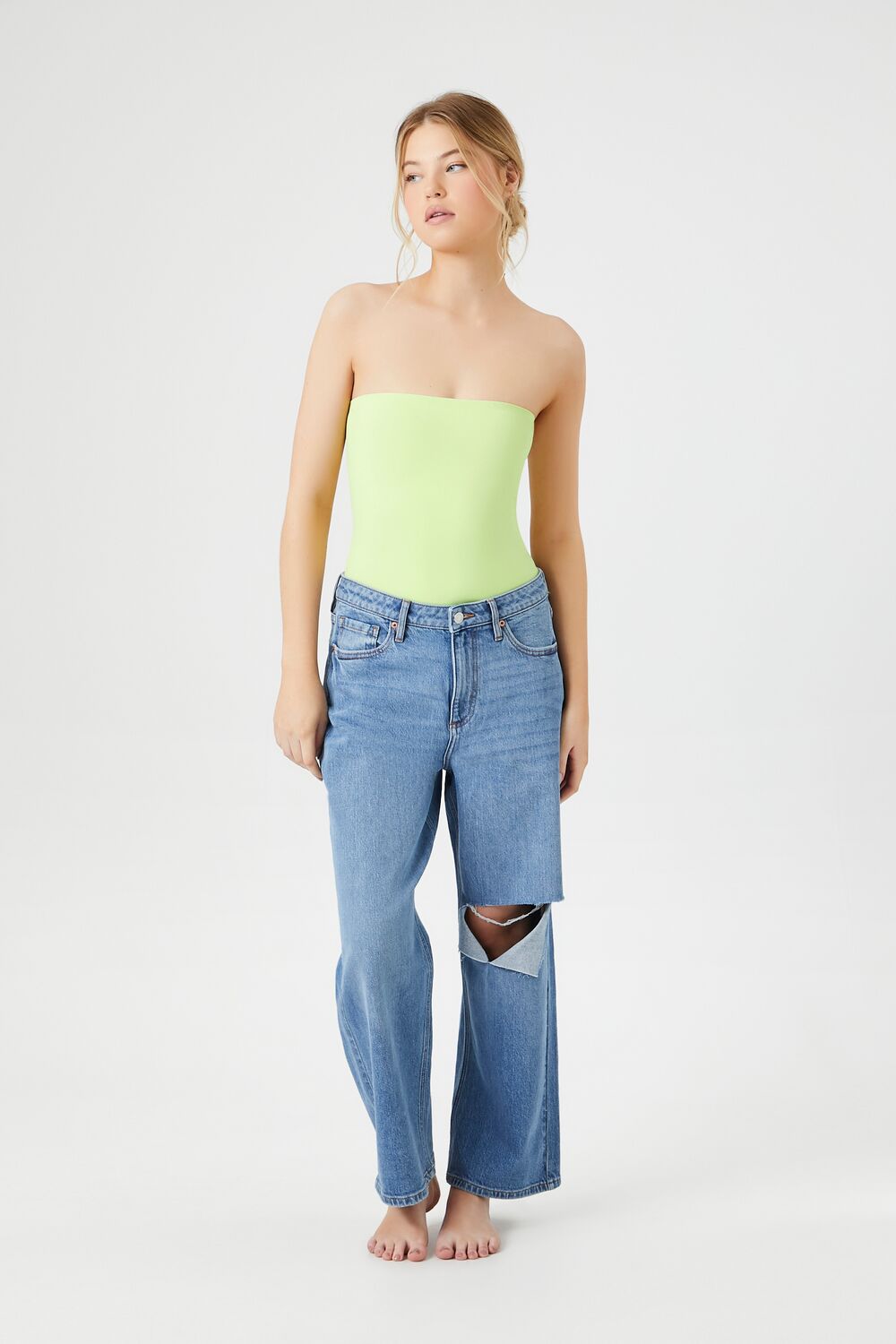 Seamless Tube Lingerie Bodysuit | Forever 21 Womens