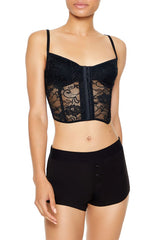 Sheer Lace Underwire Corset Bra | Forever 21 Womens