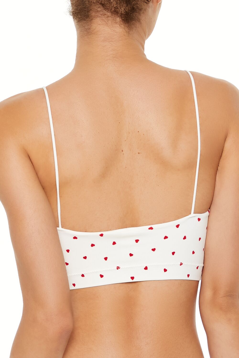 Seamless Heart Print Bralette | Forever 21 Womens