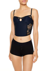 Sheer Lace Underwire Corset Bra | Forever 21 Womens
