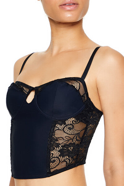 Sheer Lace Underwire Corset Bra | Forever 21 Womens