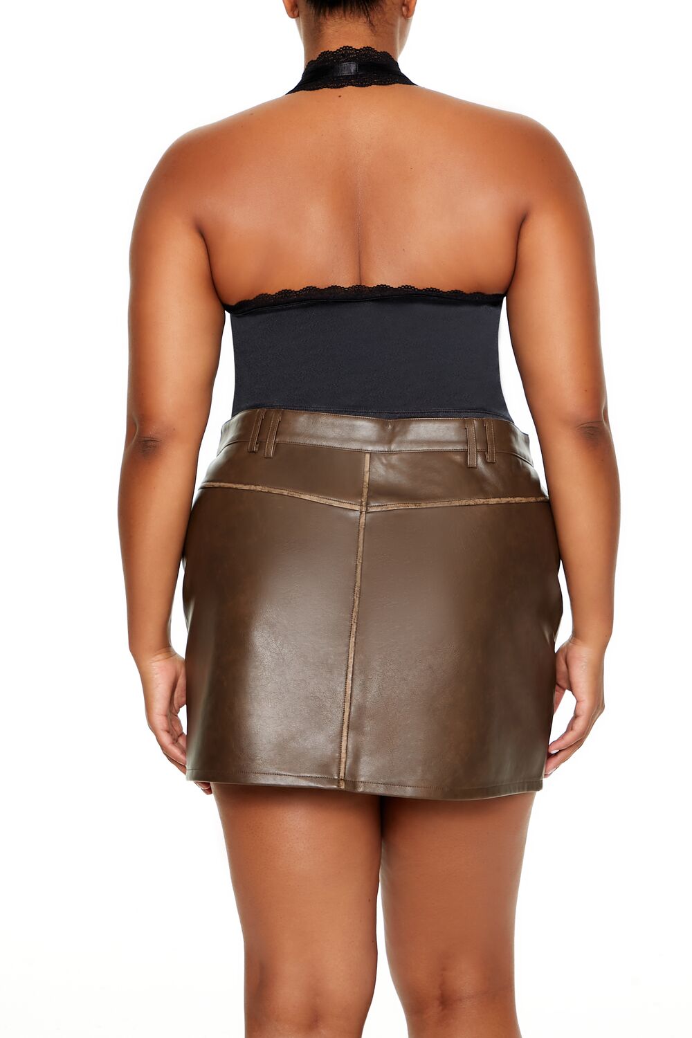 Plus Size Satin Corset Halter Top | Forever 21 Womens