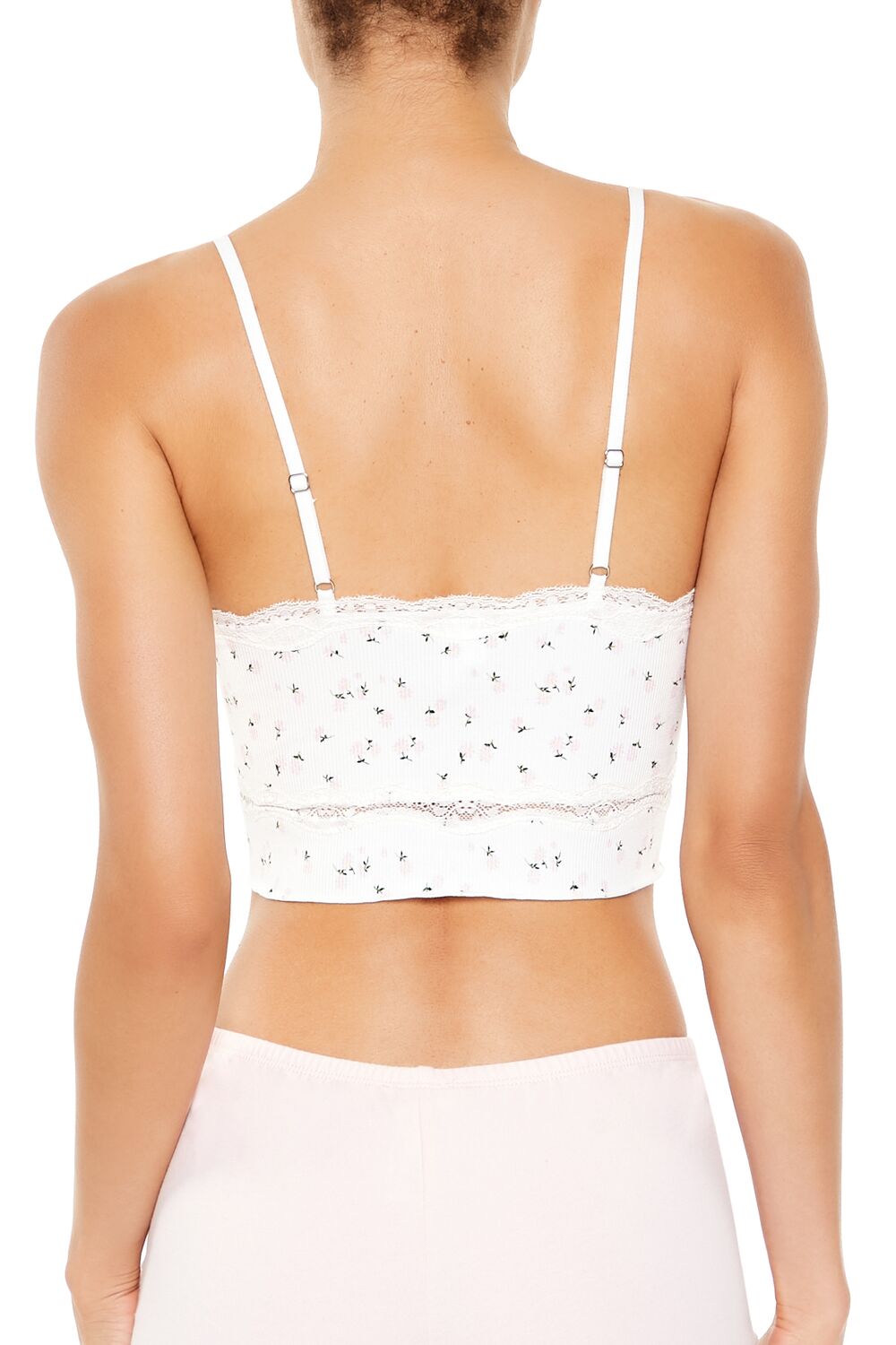 Seamless Floral Longline Bralette | Forever 21 Womens
