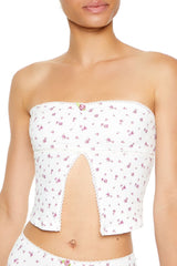 Seamless Floral Tube Top | Forever 21 Womens