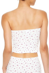 Seamless Floral Tube Top | Forever 21 Womens