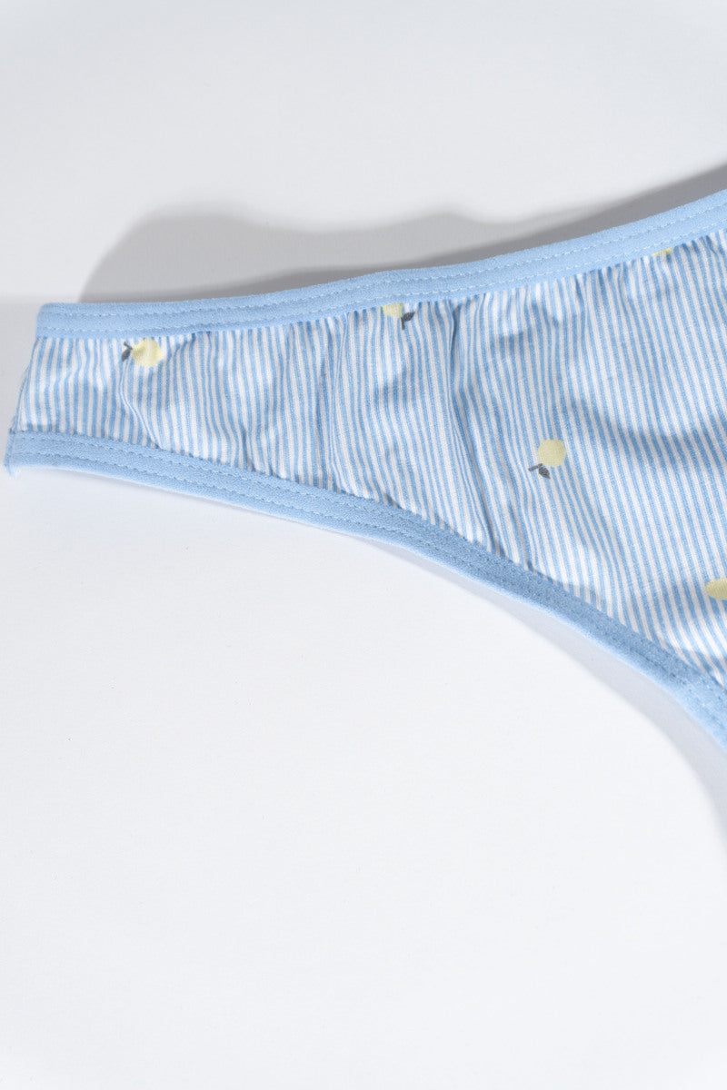 Ribbed Floral Thong | Forever 21 Womens
