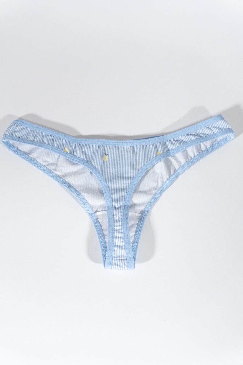 Ribbed Floral Thong | Forever 21 Womens