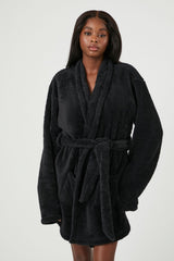 Plush Tie-Waist Robe | Forever 21 Womens