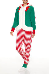 Hooded Elf Pajama Jumpsuit | Forever 21 Womens