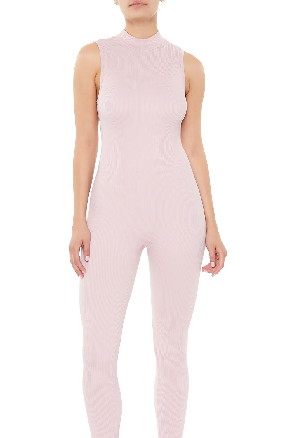 Sleeveless Mock Neck Jumpsuit | Forever 21 Womens