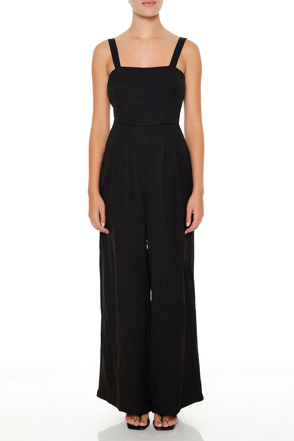 Cutout Wide-Leg Jumpsuit | Forever 21 Womens