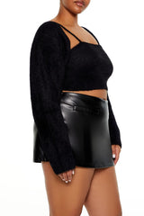 Plus Size Cardigan Shrug Sweater & Cami Set | Forever 21 Womens