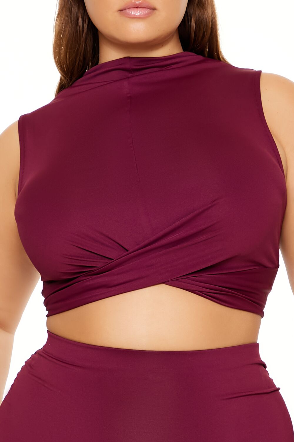 Plus Size Ruched Crop Top & Skirt Set | Forever 21 Womens