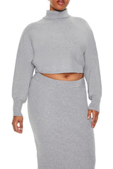 Plus Size Sweater-Knit Top & Skirt Set | Forever 21 Womens