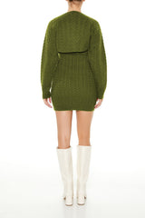 Cable Knit Sweater Dress & Shrug Set | Forever 21 Womens