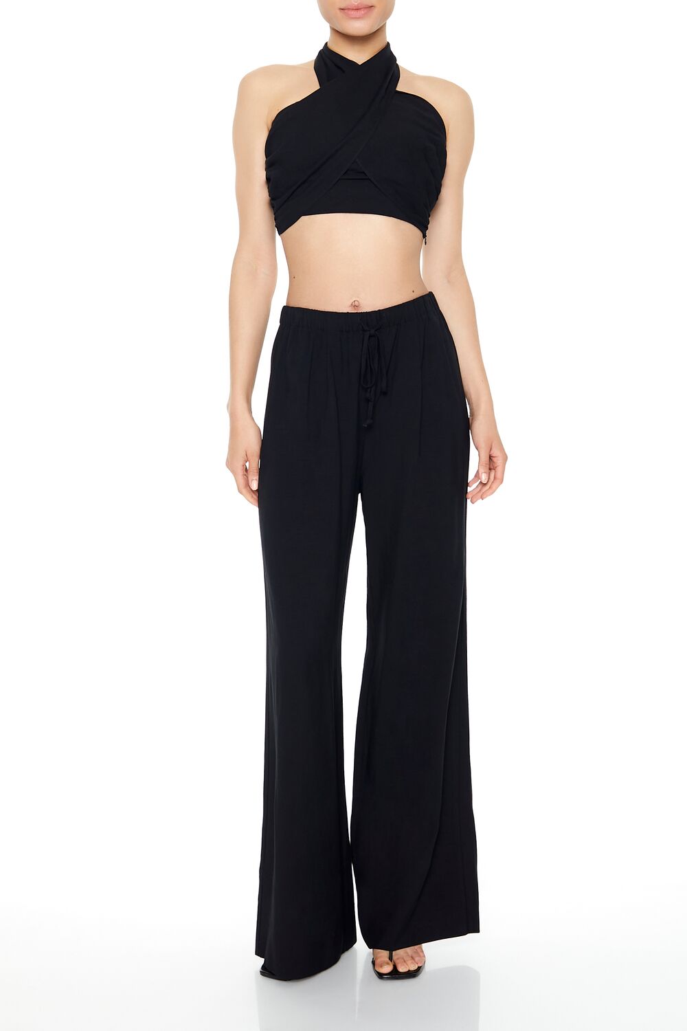 Crisscross Halter Top & Pants Set | Forever 21 Womens