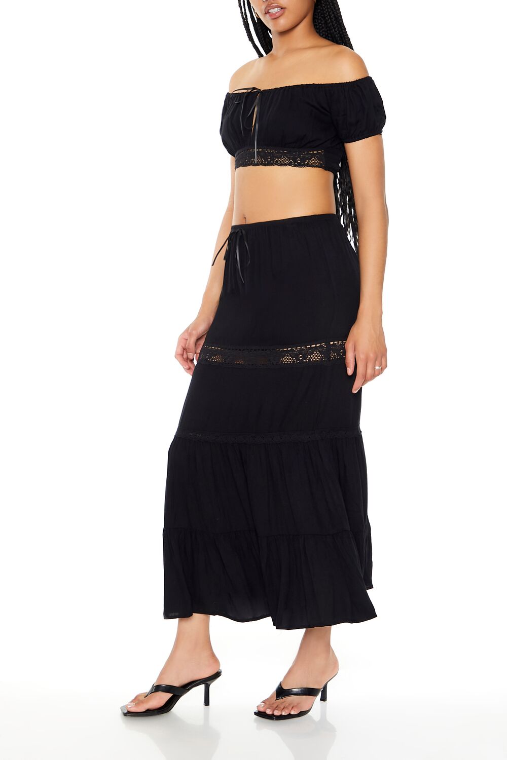 Off-the-Shoulder Top & Skirt Set | Forever 21 Womens