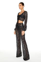 Sequin Crop Top & Pants Set | Forever 21 Womens