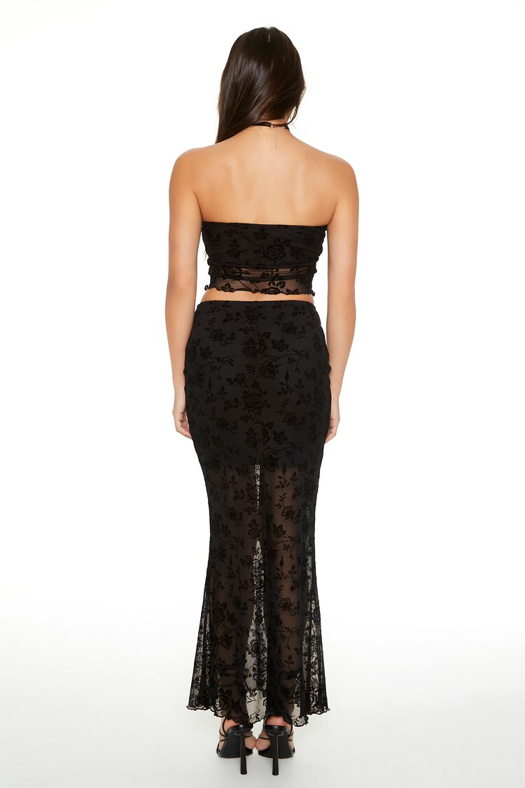 Floral Lace Tube Top & Skirt Set | Forever 21 Womens