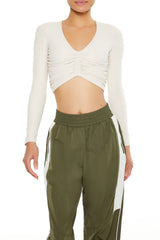 Active Ruched Crop Top | Forever 21 Womens