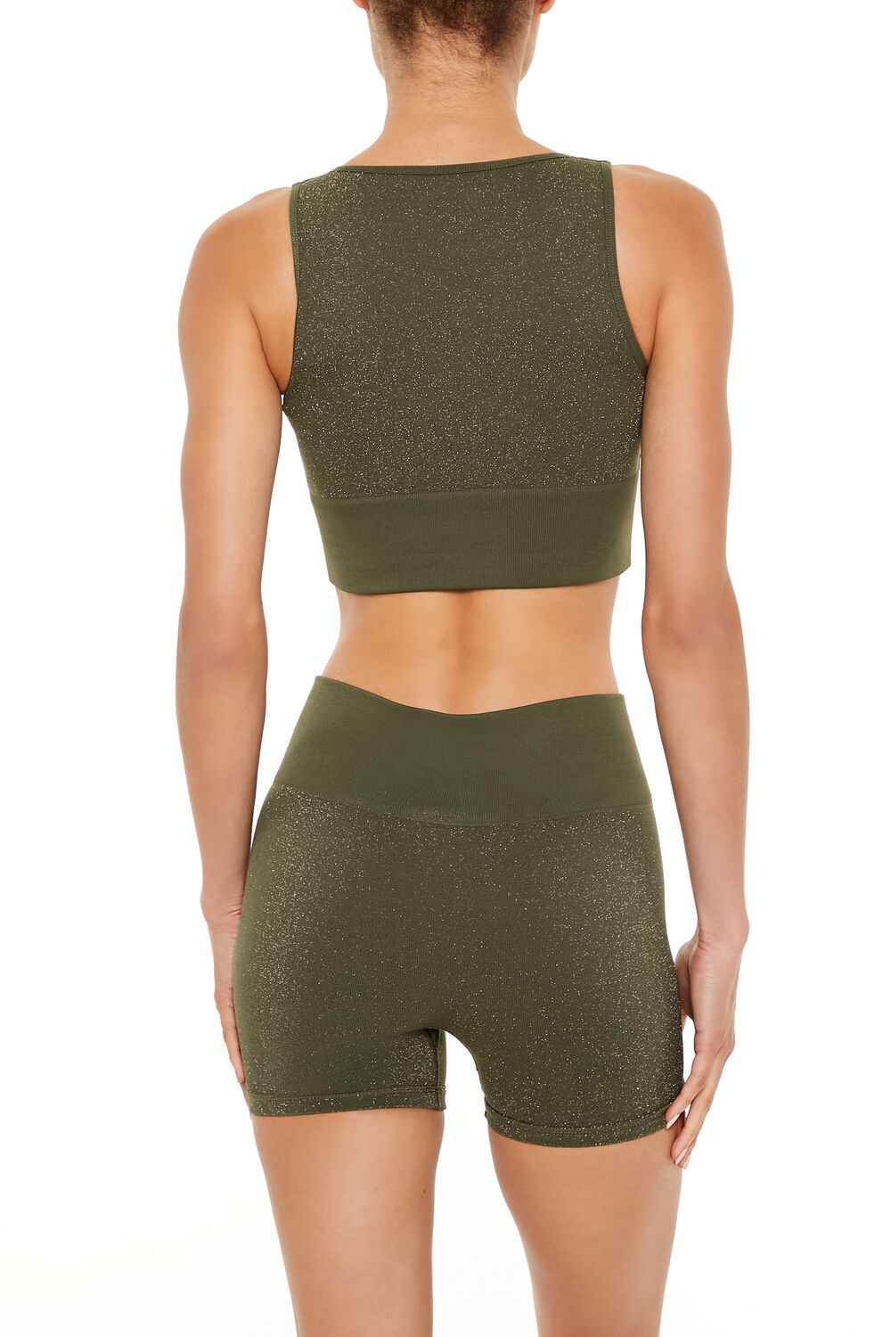 Active Seamless Glitter Sports Bra | Forever 21 Womens