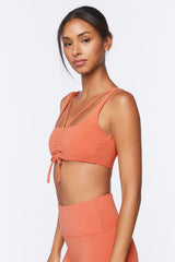 Drawstring Sports Bra | Forever 21 Womens