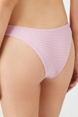 Shimmer Cheeky Striped Bikini Bottoms | Forever 21 Womens