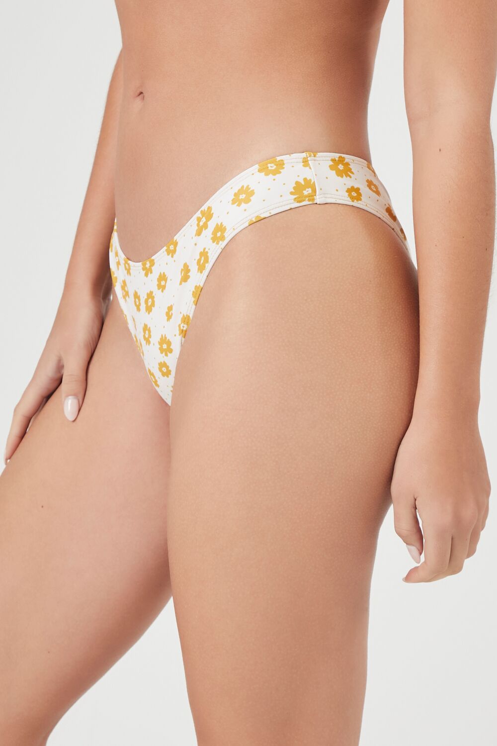 Floral Print Cheeky Bikini Bottoms | Forever 21 Womens