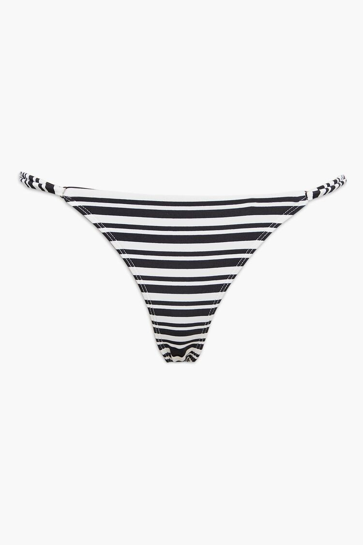 Striped High-Leg Bikini Bottoms | Forever 21 Womens