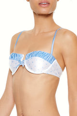 Satin Hearts Underwire Bikini Top | Forever 21 Womens