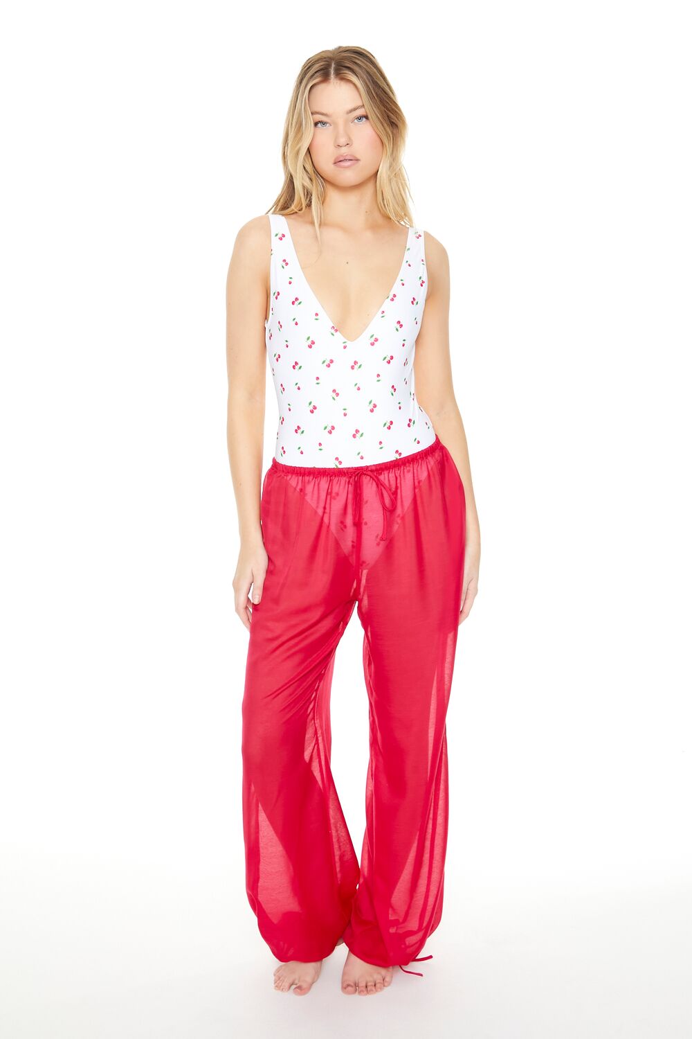 Sheer Swim Cover-Up Pants | Forever 21 Womens