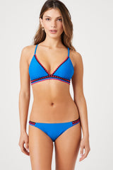 Chevron-Trim Bikini Bottoms | Forever 21 Womens