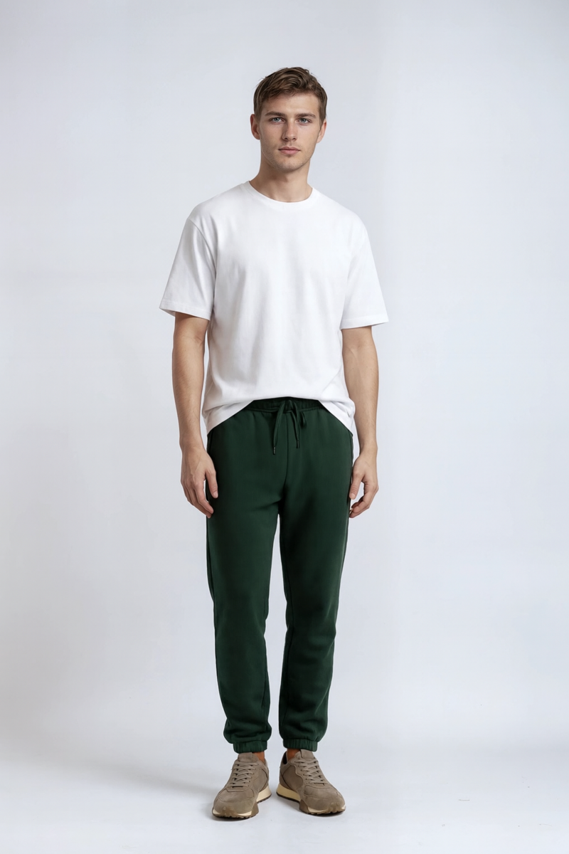 Fleece Drawstring Joggers | Forever 21 Mens