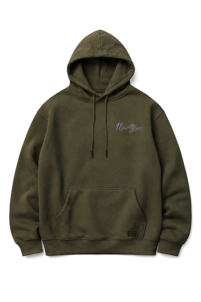 New York Embroidered Hoodie | Forever 21 Mens