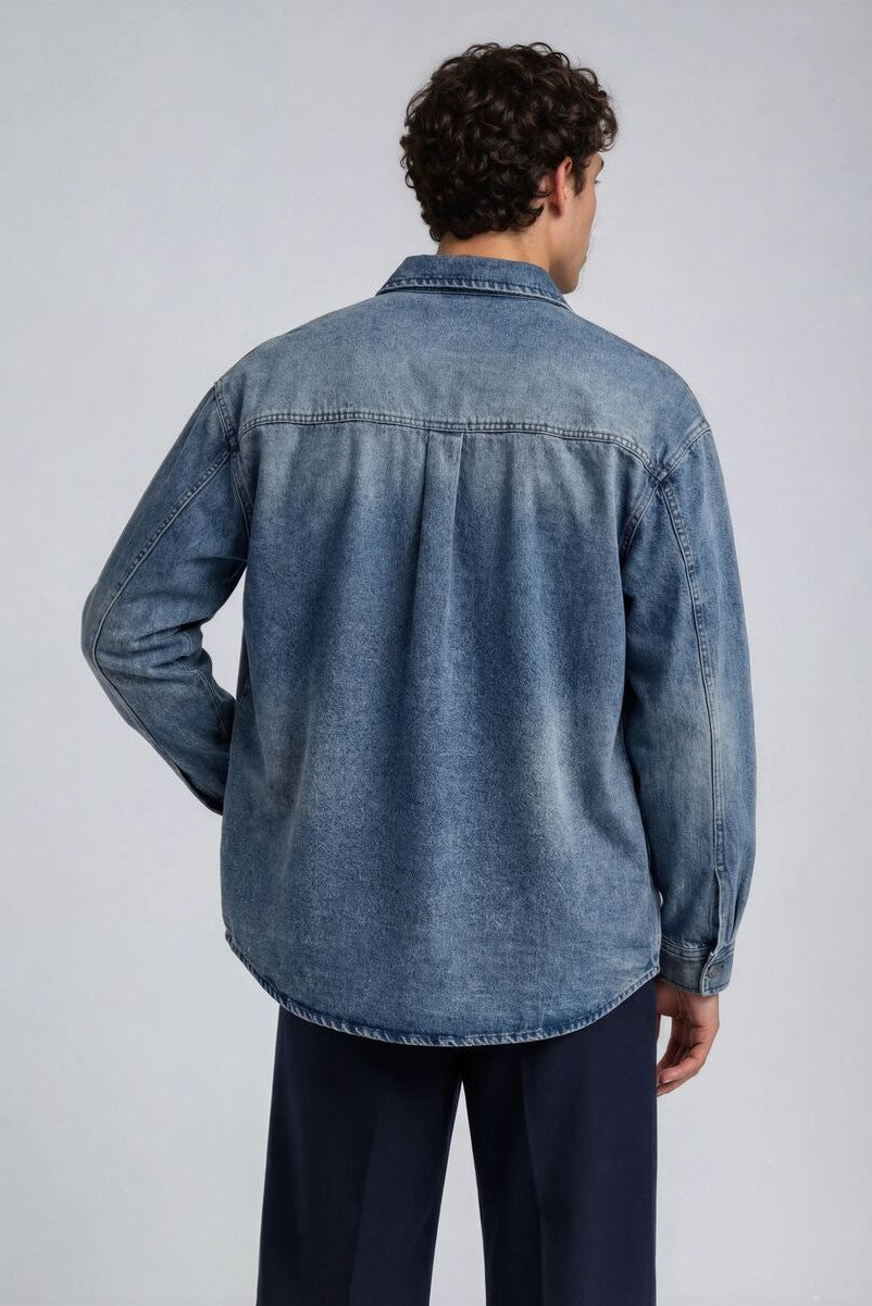 F21 Mens Denim Shirt | Forever 21 Mens