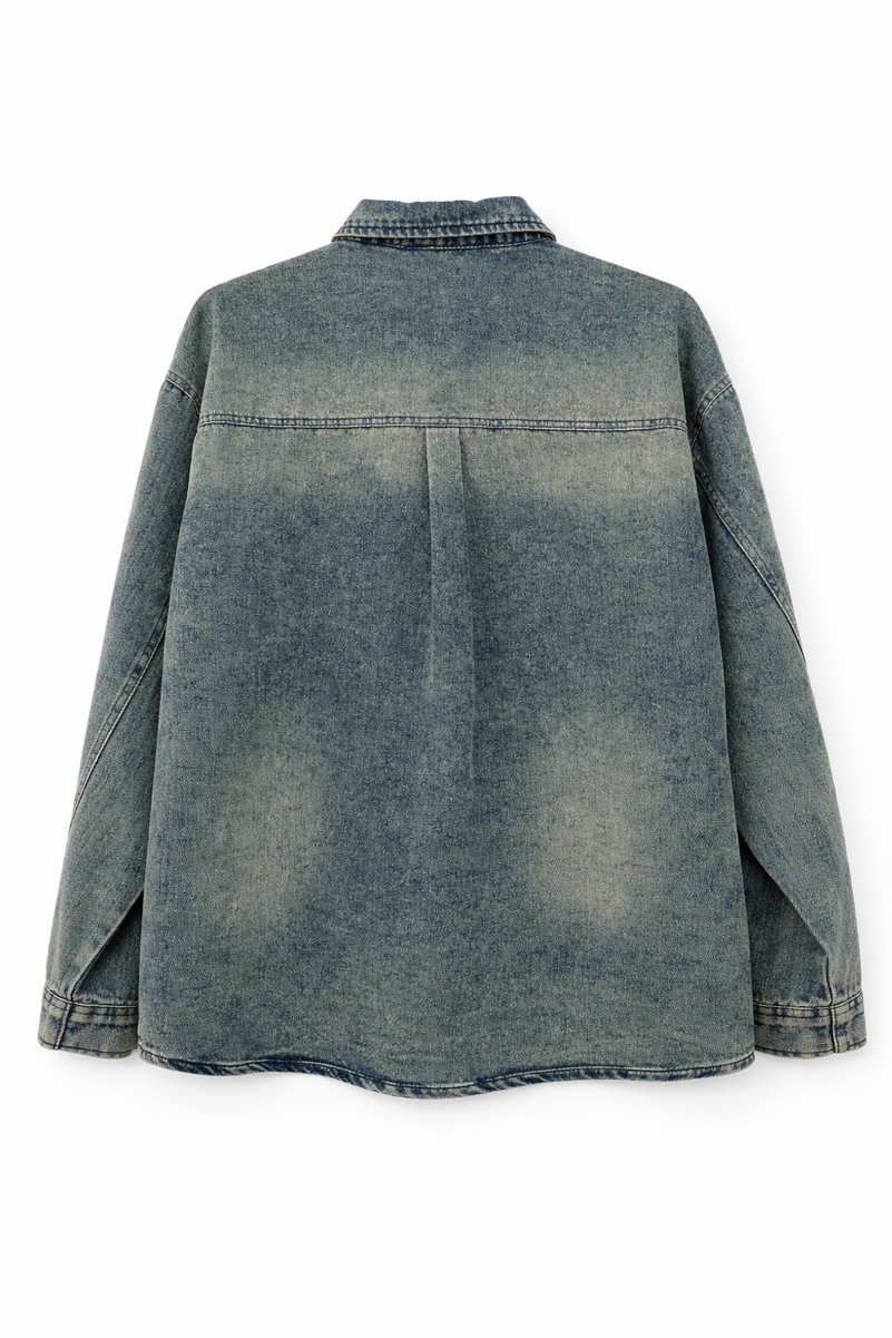 F21 Mens Vintage Wash Denim Shirt | Forever 21 Mens