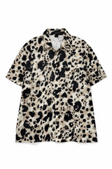 Leopard Print Button-Front Shirt | Forever 21 Mens