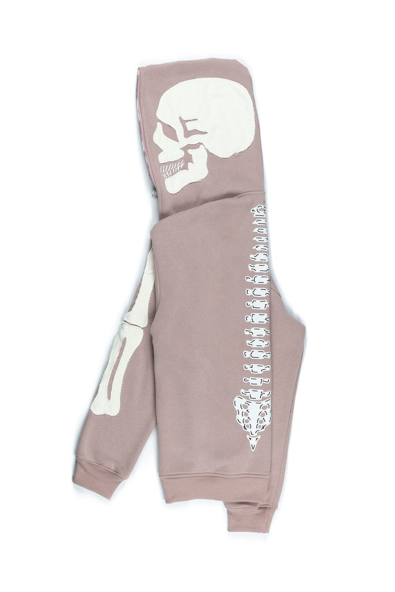 Skeleton Graphic Zip-Up Hoodie | Forever 21 Mens