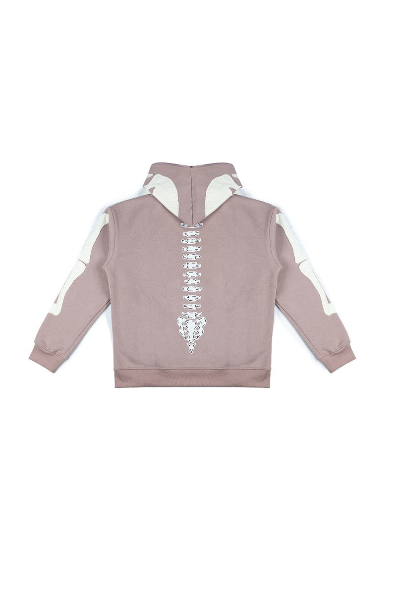 Skeleton Graphic Zip-Up Hoodie | Forever 21 Mens