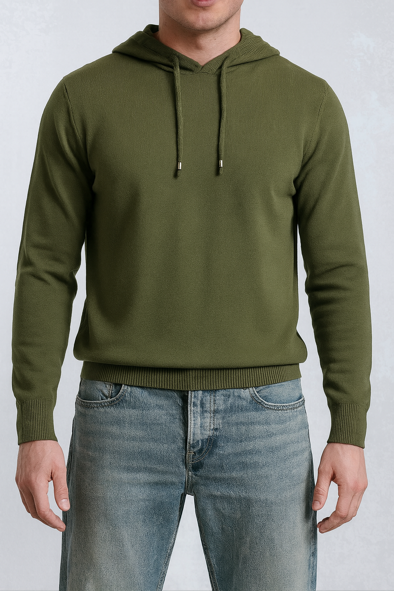 Knit Hoodie Sweater | Forever 21 Mens