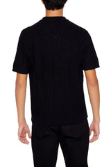 Geo Sweater-Knit Polo Shirt | Forever 21 Mens