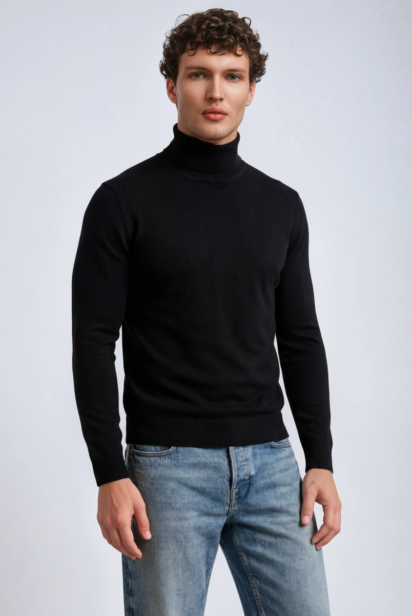 Long-Sleeve Turtleneck Sweater | Forever 21 Mens