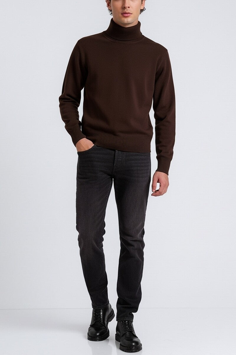 Long-Sleeve Turtleneck Sweater | Forever 21 Mens